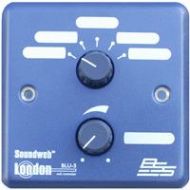 Adorama BSS BLU-3 Simple Wall-Mount Controller, 5-Position Source/Preset Select, Blue BLU-3