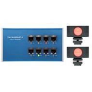 Adorama Skaarhoj 8-Ch Tally Box V2, 2x Tally Lights for Blackmagic ATEM Switcher & vMix ETH-TALLY-LINK-V2-X2