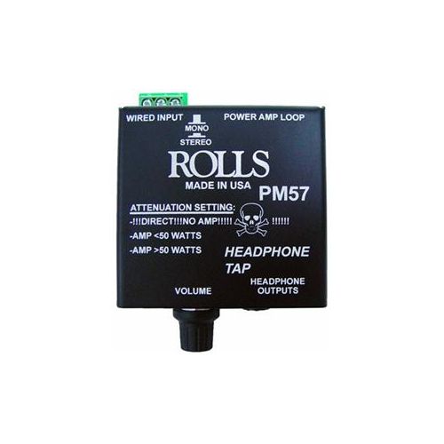  Rolls PM57 Headphone Tap with Attenuation Switch PM57 - Adorama