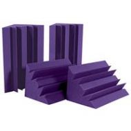 Auralex 12x12x24 LENRD Bass Traps, 8 Pieces, Purple LENPUR - Adorama