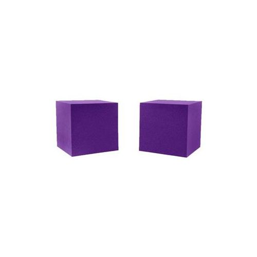  Adorama Auralex 12x12x12 CornerFill Cubes, 2-Piece, Purple 12CUBEPUR