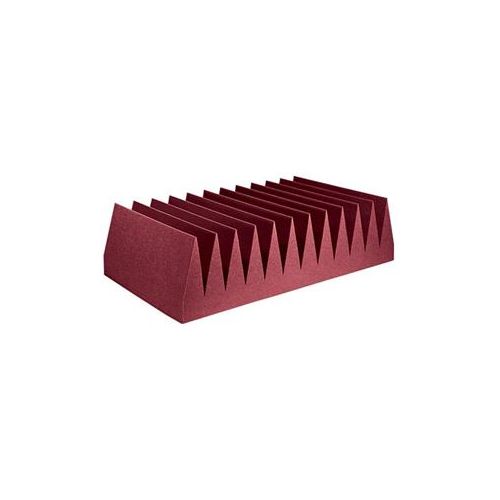  Adorama Auralex 12x24x48 Venus Bass Traps, 2-Piece, Burgundy 12VEN24BUR