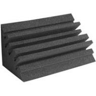 Adorama Auralex 12x12x24 MetroLENRD Studiofoam Bass Traps, 8 Pack, Charcoal METROLENCHA