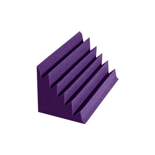  Adorama Auralex 12x12x24 DST LENRD Bass Traps, 8 Pieces, Purple DSTLENPUR