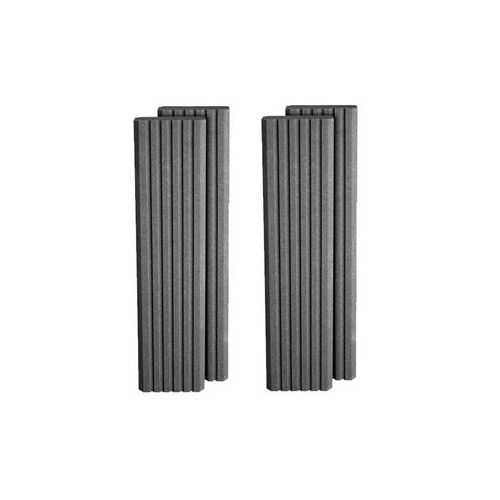  Adorama Auralex 48x12x6 SonoColumn Wall/Corner Bass Traps, 4 Pieces, Charcoal Gray SCLMCHA