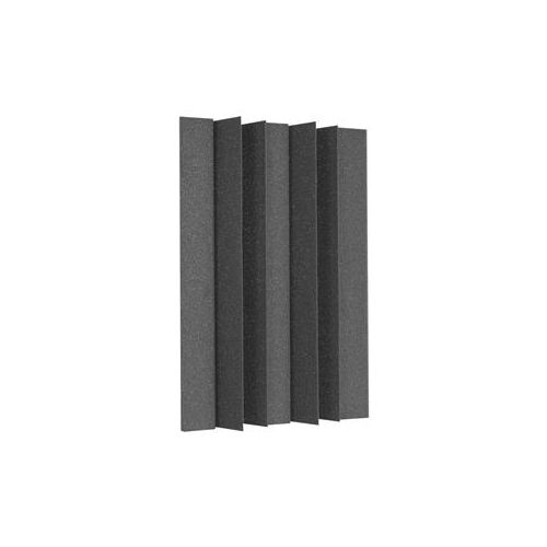  Adorama Auralex 12x12x24 LENRD Bass Traps, 8 Pieces, Charcoal Gray LENCHA