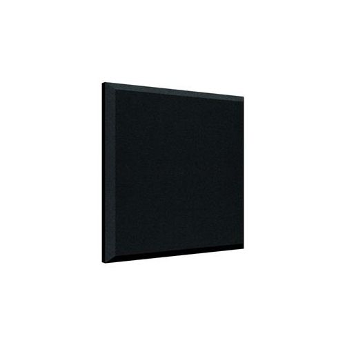  Adorama Auralex 2x24x24 Acoustical Absorption ProPanel, 2 AFN Impaling Clips, Ebony B222EBY