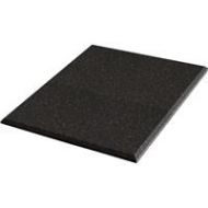 Adorama Auralex 1x24x24 Acoustical Absorption ProPanel, 2 AFN Impaling Clips, Obsidian B122OBS