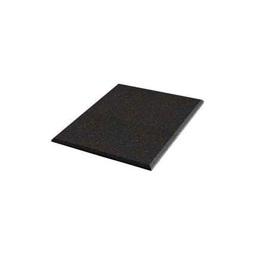  Adorama Auralex 1x24x24 Acoustical Absorption ProPanel, 2 AFN Impaling Clips, Obsidian B122OBS