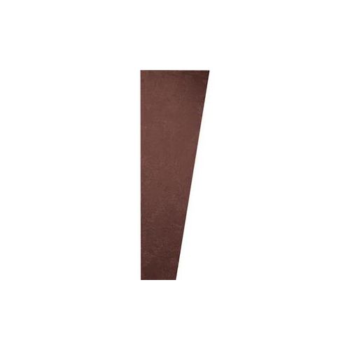  Adorama Auralex 1x16x48 SonoSuede Trapezoid Right Angle Panel, 2 AFN Clips, Brown S3TZRBRO