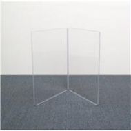 Adorama ClearSonic A3 4x3 CSP Clear Acrylic 2-Section Panel for Speaker Cabinets A3-2