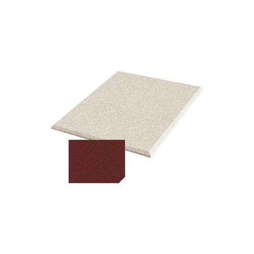  Adorama Auralex 2x24x24 Acoustical Absorption ProPanel, 4 Cloud Anchors, Henna Fabric B222HEN_C