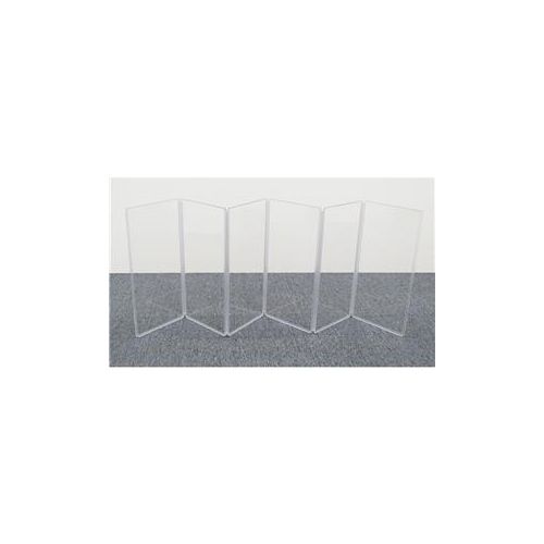  Adorama ClearSonic A2 6x2 CSP Clear Acrylic 6-Section Panel for Guitar Speaker Cabinets A2-6