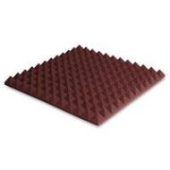 EZ Acoustics EZ Foam Pyramidal 5, Garnet, 12-Pack EZFOPY5GR - Adorama