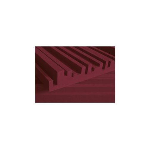  Adorama Auralex 4x24x48 Studiofoam Metro Sound Absorption Panels, 6-Piece, Burgundy 4METROBUR