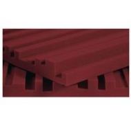 Adorama Auralex 2x24x48 Studiofoam Metro Sound Absorption Panels, 12-Piece, Burgundy 2METROBUR