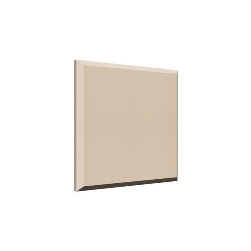  Adorama Auralex 2x24x24 Acoustical Absorption ProPanel, 2 AFN Impaling Clips, Beige B222BGE