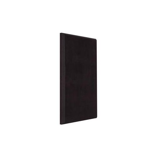  Adorama Auralex 2x24x48 Acoustical ProPanel, 2 AFN Impaling Clips, Black SonoSuede B224BLK_SS