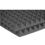 Adorama Auralex 2x24x48 Studiofoam Pyramid Absorption Panels, 6 Pieces, Charcoal 2PYR24CHA_HP