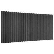 Adorama Auralex 2x24x48 Studiofoam Wedge Absorption Panels, 6 Pieces, Charcoal 2SF24CHA_HP