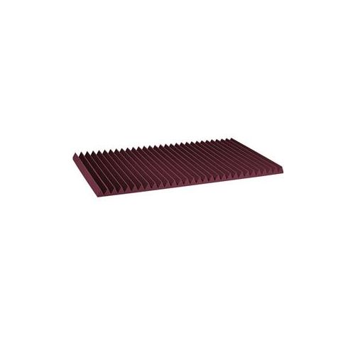  Adorama Auralex 3x24x48 Studiofoam Wedge Panels, 8-Piece, Burgundy 3SF24BUR