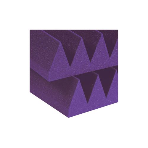  Adorama Auralex 4x24x48 Studiofoam Wedge Panels, 6-Piece, Purple 4SF24PUR