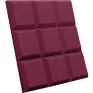 Adorama Auralex 2x24x24 SonoFlat Grid Sound Absorption Panel, 16-Pack, Burgundy SGRID22BUR