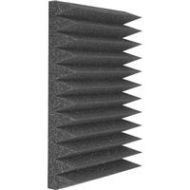 Adorama Auralex 2x12x12 Studiofoam Wedge Absorption Panels, 16 Pieces, Charcoal WEDGIECHA_4PK