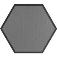 Adorama Ultimate Acoustics HX-24GR 24 Hexagonal Wall Panel, Class B, Pair, Gray Vinyl 17832