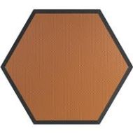 Adorama Ultimate Acoustics HX-24OR 24 Hexagonal Wall Panel, Class B, Pair, Orange Viny 17831