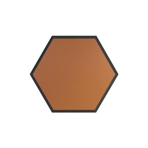  Adorama Ultimate Acoustics HX-24OR 24 Hexagonal Wall Panel, Class B, Pair, Orange Viny 17831