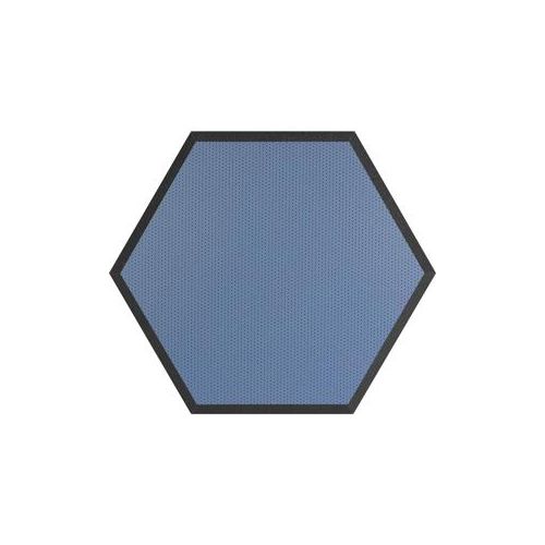  Adorama Ultimate Acoustics HX-24BL 24 Hexagonal Wall Panel, Class B, Pair, Blue Vinyl 17829