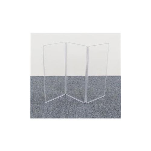  Adorama ClearSonic A2 3x2 CSP Clear Acrylic 3-Section Panel for Guitar Speaker Cabinets A2-3