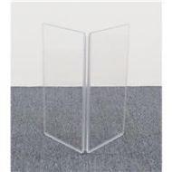 Adorama ClearSonic A2 2x2 CSP Clear Acrylic 2-Section Panel for Guitar Speaker Cabinets A2-2