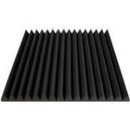 Adorama Ultimate Support 24x48x2 Wedge-Style Absorption Panel, Charcoal, 12 Pack 17753