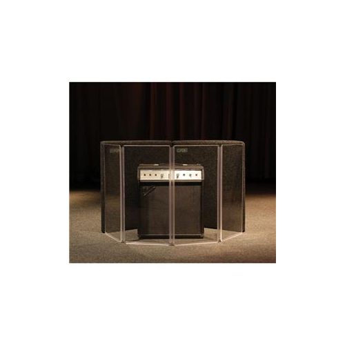  Adorama ClearSonic AmpPac 10, Includes A2-4 Panel and 2x S2 SORBER Baffle, Dark Gray AP10D