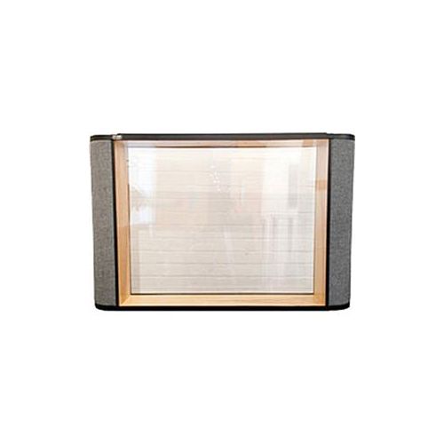  Adorama Taytrix PP30 46x30x8 StackIt Plexiglass Panel (Window), Slate G-SLPP30