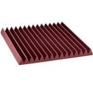 Adorama Auralex 2x24x24 Studiofoam Wedge Absorption Panels, 12 Pieces, Burgundy 2SF22BUR_HP