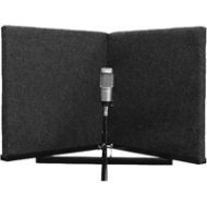 Adorama ClearSonic MB2-2 SORBER Microphone Baffle Kit, Dark Gray MB2-2D