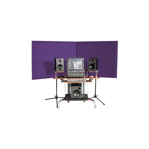  Adorama Auralex 4x (20x48x4.25) MAX-Wall 420 Mobile Acoustic Panels, Purple MAX420PUR