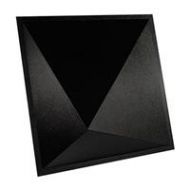 Adorama Ultimate Acoustics 24x24 Pyramid Shape Diffusor, 4 Pack, Black 17929