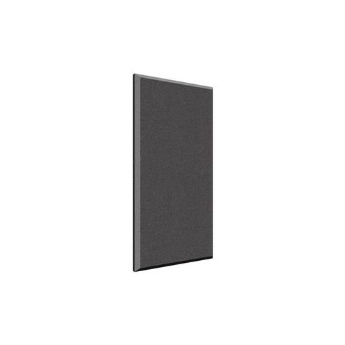  Adorama Auralex 2x24x48 Acoustical Absorption ProPanel, 2 AFN Impaling Clips, Obsidian B224OBS