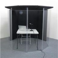 Adorama ClearSonic IsoPac I Voice Over and Translation Booth Kit, Dark Gray IPID