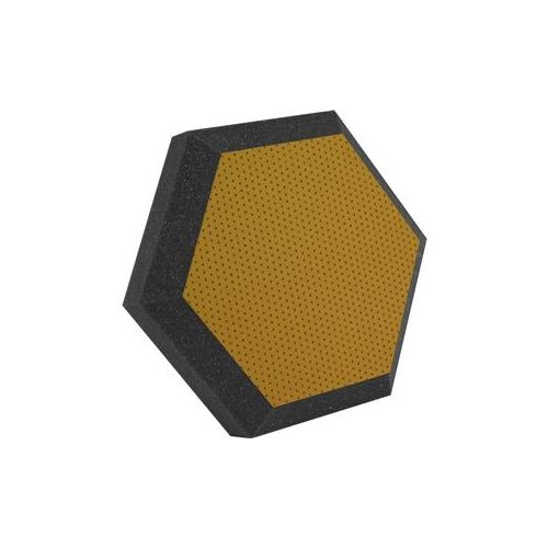  Adorama Ultimate Acoustics HX-12KW 12 Hexagonal Wall Panel, Class B, Pair, Kiwi Vinyl 17823