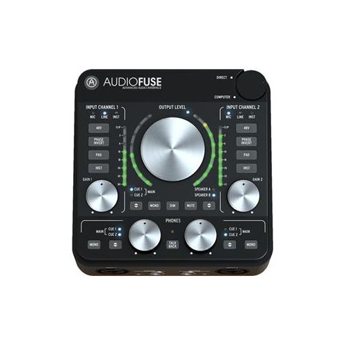  Arturia AudioFuse Rev2 14x14 Audio Interface, Black 811001 - Adorama