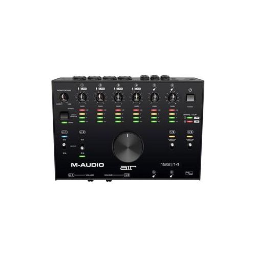  Adorama M-Audio AIR 192|14 8-In/4-Out 24/192 USB Audio/MIDI Interface AIR192X14