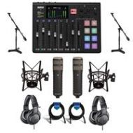 Adorama Rode Microphones RODECaster Pro Integrated Podcast Production Console W/ACC KIT RODECASTER PRO C