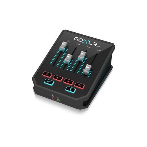  Adorama TC Helicon GO XLR Online Broadcast Mixer with USB Audio Interface GOXLRMINI