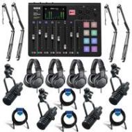 Adorama Rode Microphones RODECaster Pro Integrated Podcast Production Console W/ACC KIT RODECASTER PRO E