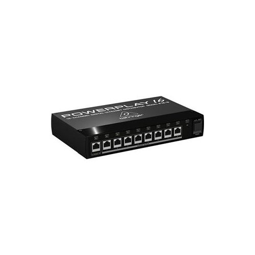  Adorama Behringer Powerplay 16 P16-D 16-Channel Digital Ultranet Distributor P16-D